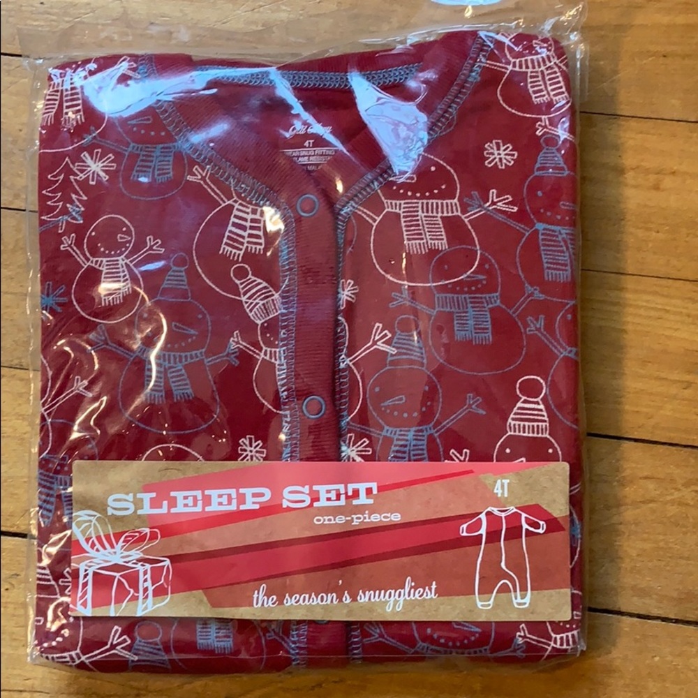 Old Navy one piece sleep set baby toddler pajamas